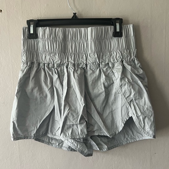 Free People Movement Grey The Way Home Shorts Size Large - Picture 1 of 6